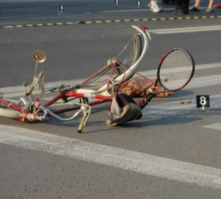 Biciclist, accidentat în Agigea